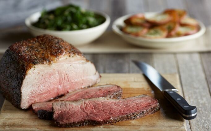Garlic-Herb Crusted Beef Roast
