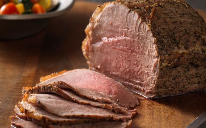 Quick Italian Beef Roast & Vegetables