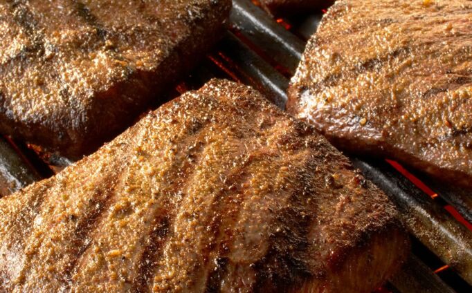 Ready to up your beef game with something different and delicious?  This collection of up-and-coming beef cuts features the Flat Iron Steak, a new classic that your family will love.  Haven’t tried it yet?  It adds sizzle to any meal and is the second most tender beef cut available.